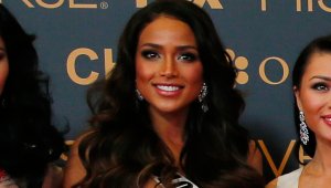 Andrea Tovar, señorita Colombia. AFP