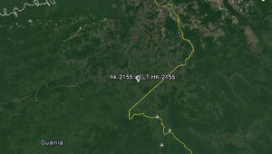 Fuerza Aérea encontró aeronave desaparecida en Guaínia. Colprensa