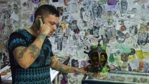 Juan Jose Herrera, hijo de Ismael Arciniegas. Luis Robayo / AFP