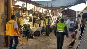 A cada uno de los administradores de las chatarrerías que funcionan en el centro se les notificó la orden de cierre. Orlando Carvajal