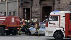 Las autoridades de San Petersburgo decretaron tres días de duelo a partir del martes. AFP