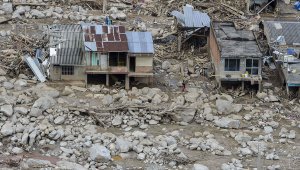 Hay siete cuerpos a los que no se les ha podido determinar el sexo e identidad. AFP