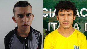 Luis Alfredo Velásquez Vergel (izquierda) y Jhon Davinson Ramírez Rodríguez (derecha). Cortesía