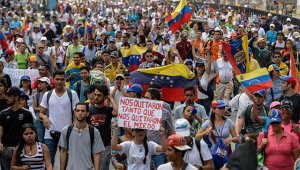 La oposición se fijó un objetivo principal: conseguir la salida de Nicolás Maduro antes del final de su mandato en diciembre de 2018. AFP