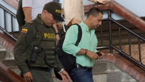 Jorge Iván Laverde Zapata estuvo ayer en la mañana en el Palacio de Justicia de Cúcuta. Estará en la ciudad cumpliendo compromisos adquiridos en la ley de Justicia y Paz.   Alfredo Estévez