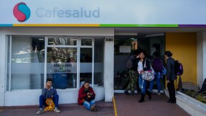 La EPS Cafesalud tiene deudas que se estiman alcanzan los 800 mil millones de pesos. Colprensa