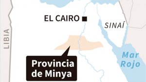 Ningún grupo se atribuyó de inmediato la autoría del ataque ocurrido en Minya. AFP