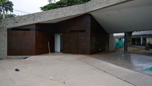 Vista del café-restaurante construido en el parque Grancolombiano de Villa del Rosario. Edinsson Figueroa