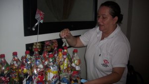 Mary Nelly Casadiego, funcionaria del Instituto Departamental de Salud, es la gestora del proyecto. Ella, con el apoyo del municipio, se encarga de multiplicar la idea en los colegios de la Provincia. La Opinión