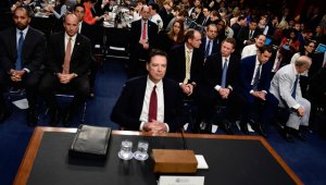 James Comey, ex director del FBI. AFP