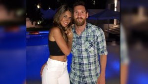 Antonella Roccuzzo y Lionel Messi. Instagram