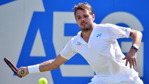 El suizo Stan Wawrinka llegaba a Queen’s tras caer en la última final del Roland Garros contra Rafael Nadal. AFP