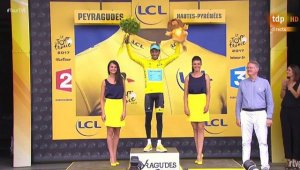 Fabio Aru, nuevo líder del Tour de Francia Tomada de internet