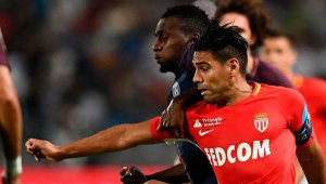 Radamel Falcao jugó los 90 minutos del encuentro, donde no logró mostrar su mejor nivel. AFP