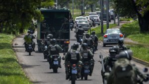 El ministro afirmó que los atacantes actuaron como "mercenarios pagados desde Miami por grupos de extrema derecha ligados a la oposición y a gobiernos extranjeros".  AFP