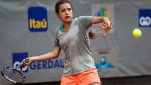 La joven promesa llega a la competencia luego de haber completado su debut en el Grand Slam, alcanzando una destacada participación en Wimbledon y Roland Garros. Archivo