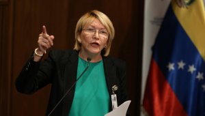 Ortega, una chavista que rompió con el gobierno de Maduro, burló la prohibición de salir de Venezuela que le impuso el máximo tribunal. AFP