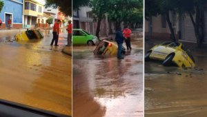 Afortunadamente, el hecho no dejó daños humanos que lamentar. Cortesía