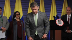 Rueda de prensa en la que fueron anunciados los nombres de los Magistrados de la JEP, por los miembros del comité de selección. Colprensa