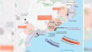 En un esfuerzo por desmantelar la logística de un plebiscito prohibido, la justicia española ordenó el cierre de escuelas, centros cívicos y otros locales designados para la votación. AFP