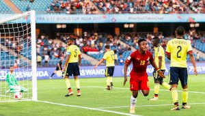 El único tanto del encuentro llegó en el minuto 39 con Ibrahim Sadiq. Fifa.com