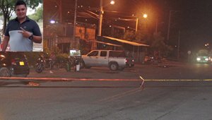 Robinson Porras, de 29 años, murió a pesar de ser trasladado a una clínica. Cortesía