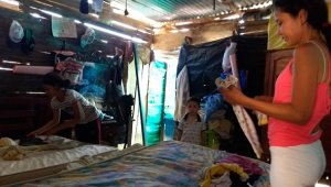 Sandra Milena Villamizar aseguró que la falta de oportunidades laborales ha agudizado la condición de pobreza en su familia. Orlando Carvajal