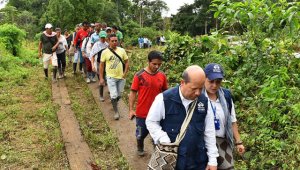 Hay básicamente tres actores que están en ese lugar", señaló el ministro de Defensa. Colprensa