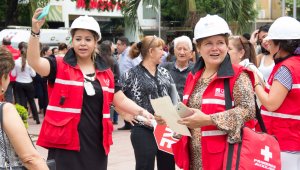 Los selfies hicieron parte de la actividad nacional. Alfredo Estévez