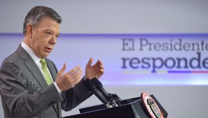 El presidente Juan Manuel Santos. Colprensa
