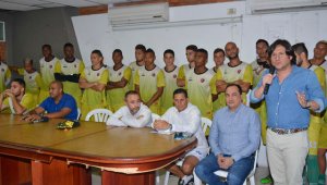 Algunos comunicadores de la ciudad protagonizaron ayer una bochornosa rueda de prensa en la que ofendieron y agredieron verbalmente a los jugadores y al cuerpo técnico del Cúcuta Deportivo. Edinsson Figueroa