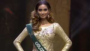 Juliana Franco, la nueva Miss Tierra - Agua 2017. Cortesía