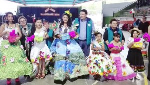 La ganadora fue María Angelica Patiño Lamus, representante del colegio Alonso Carvajal Peralta, sede Trino García Peña. Cortesía