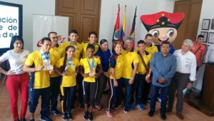 Ayer fueron recibidos en la Gobernación algunos delegados de la Selección Colombia de Gimnasia, entre ellos Dayana Ardila y Jossimar Calvo. La Opinión