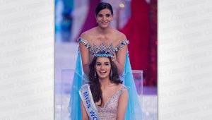 Manushi Chhillar, la nueva Miss Mundo es estudiante de medicina en la India. Cortesía
