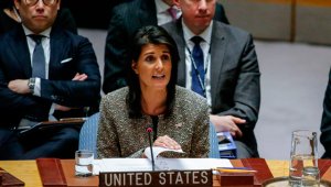 "Y si hay una guerra, no se equivoquen, el régimen norcoreano será totalmente destruido", dijo la embajadora estadounidense Haley.  AFP