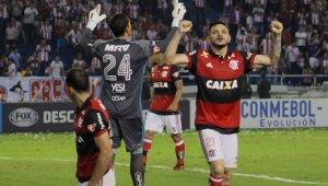 El flamengo de reinaldo rueda llegó a la instancia final luego de vencer al Junior de Barranquilla en la semifinal. El equipo brasileño no podrá contar con su estrella Paolo Guerrero (suspendido), ni con el colombiano Orlando Berrío (lesionado). Colprensa