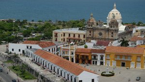 Se está inspeccionando un proyecto que tiene 94 metros de altura, para evaluar su impacto en la declaración de Cartagena como Patrimonio de la Humanidad hecho en 1984. Colprensa
