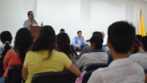 El foro regional 'Justicia y reconciliación para la construcción de la paz de nuestras comunidades' hubo diversas conferencias. Cortesía