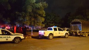 Miembros del CTI adelantaron las pesquisas en el parque Lineal. Cristian Herrera