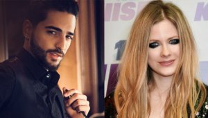Maluma y Avril Lavigne. Internet