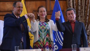 Ecuador es el país anfitrión de las negociaciones entre el Gobierno y el Eln y por eso ha procurado porque en medio de las dificultades, las conversaciones de paz se mantengan. Archivo de La Opinión
