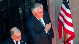 Rex Tillerson se reunirá en la Casa de Nariño con el presidente Juan Manuel Santos. AFP