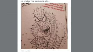 La imagen ha sido compartida más de 3 mil veces Twitter