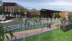 El proyecto contempla una primera fase donde se realizará un media torta con locales comerciales, áreas verdes, y zonas turísticas. Cortesía