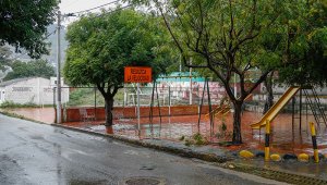 La cancha y el salón comunal del barrio Santa Clara será reubicado en el espacio donde hoy funciona el restaurante. Mario Franco