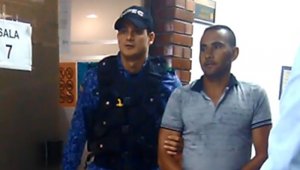 Beibis Rangel Flórez asistió a la audiencia en compañía de su abogado. La Opinión