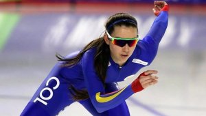 Laura, de 27 años de edad, se destacó en sus primeros Olímpicos de Invierno. Colprensa