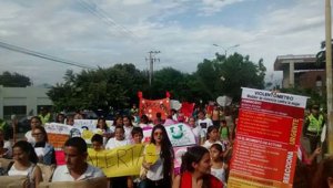 Piden que se acabe la violencia contra las mujeres nortesantandereanas.  Cortesía