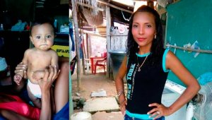Un camión atropelló a las cuatro personas que se movilizaban en la motocicleta. Una de las víctimas mortales fue el niño José Ramírez. Cortesía